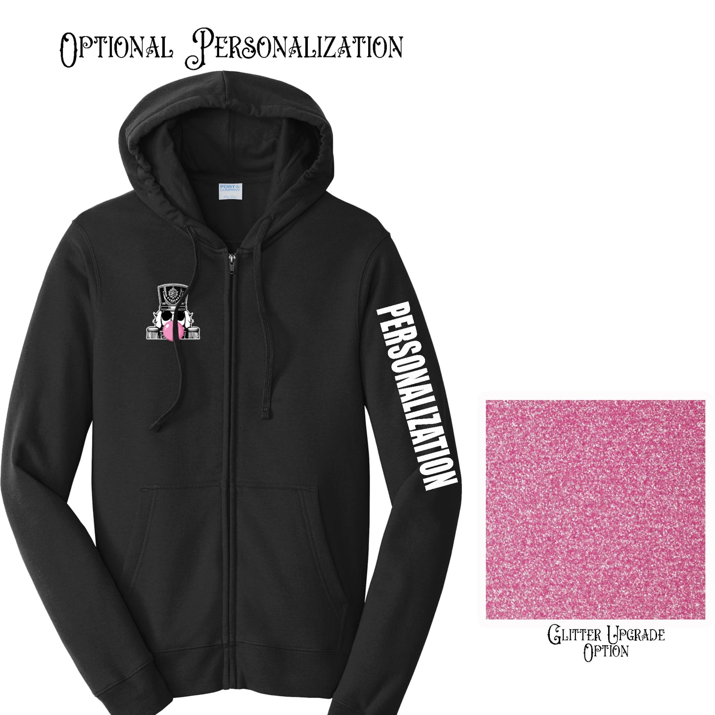 Nutcracker Full Zip Hooded Sweatshirt