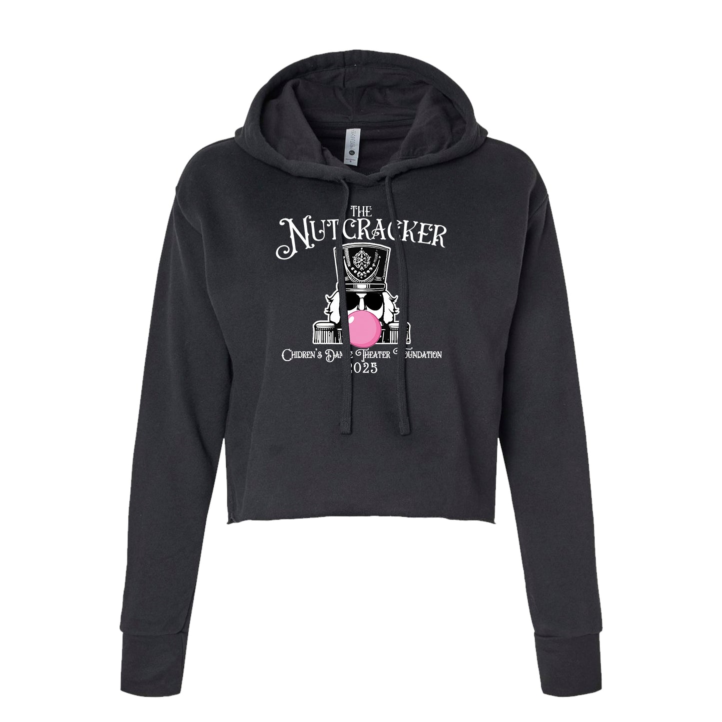Nutcracker Cropped Hooded Sweatshirt