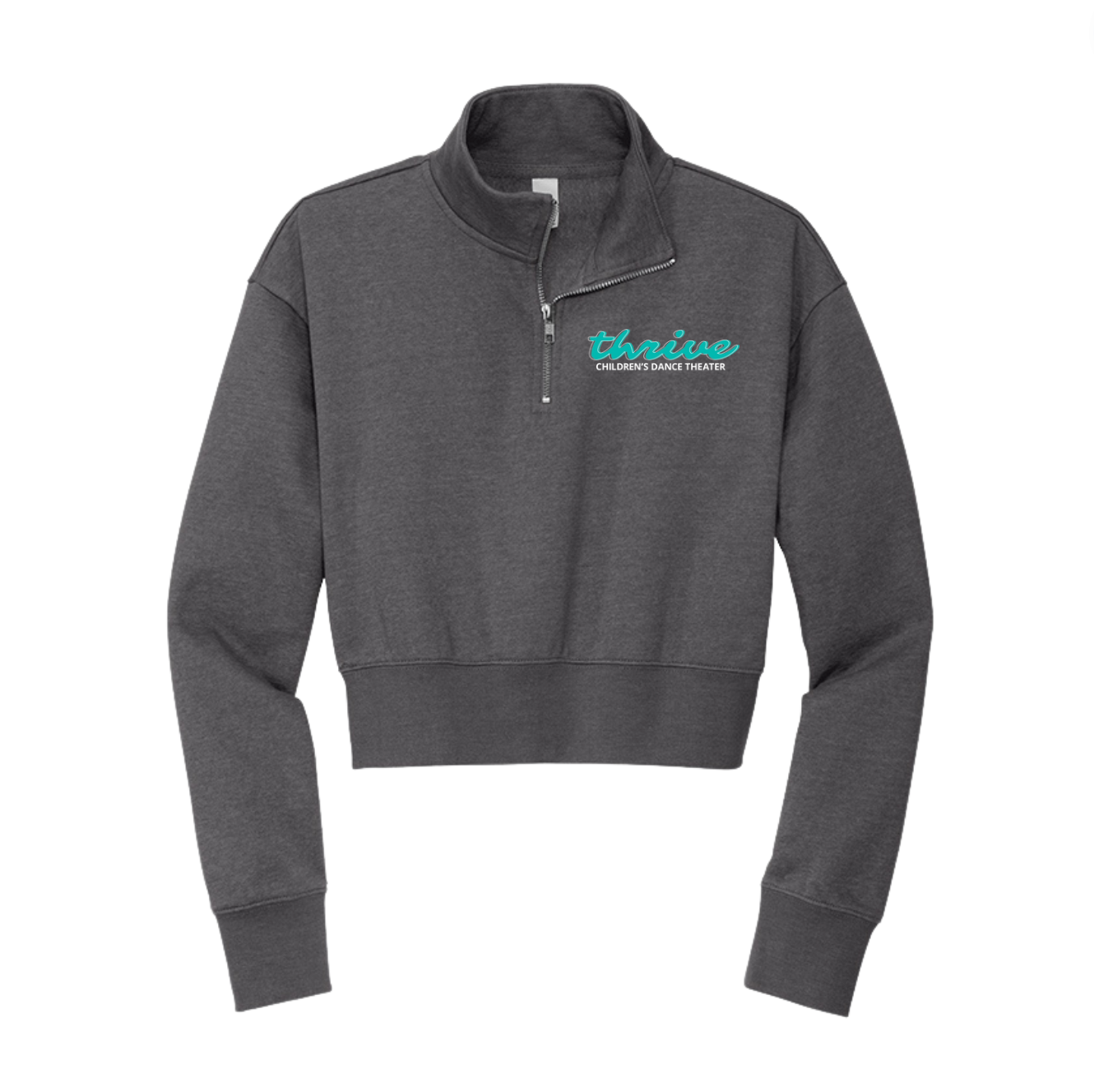 Women's Cropped Fleece 1/2 Zip