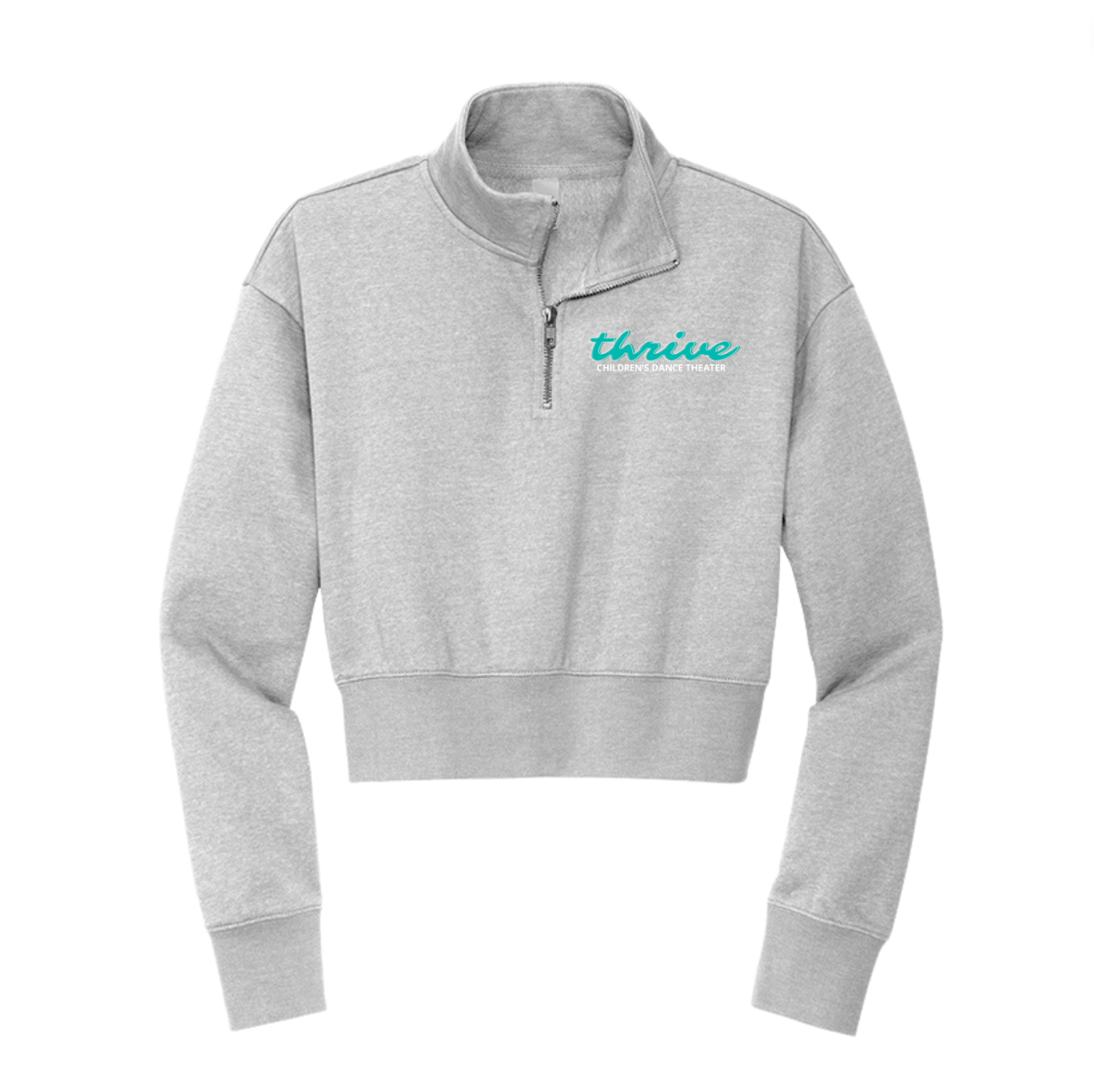 Women's Cropped Fleece 1/2 Zip