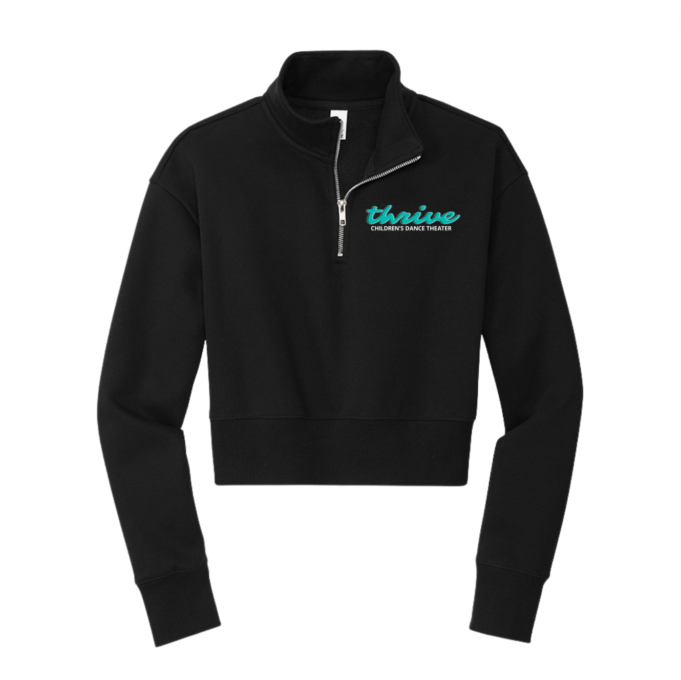 Women's Cropped Fleece 1/2 Zip