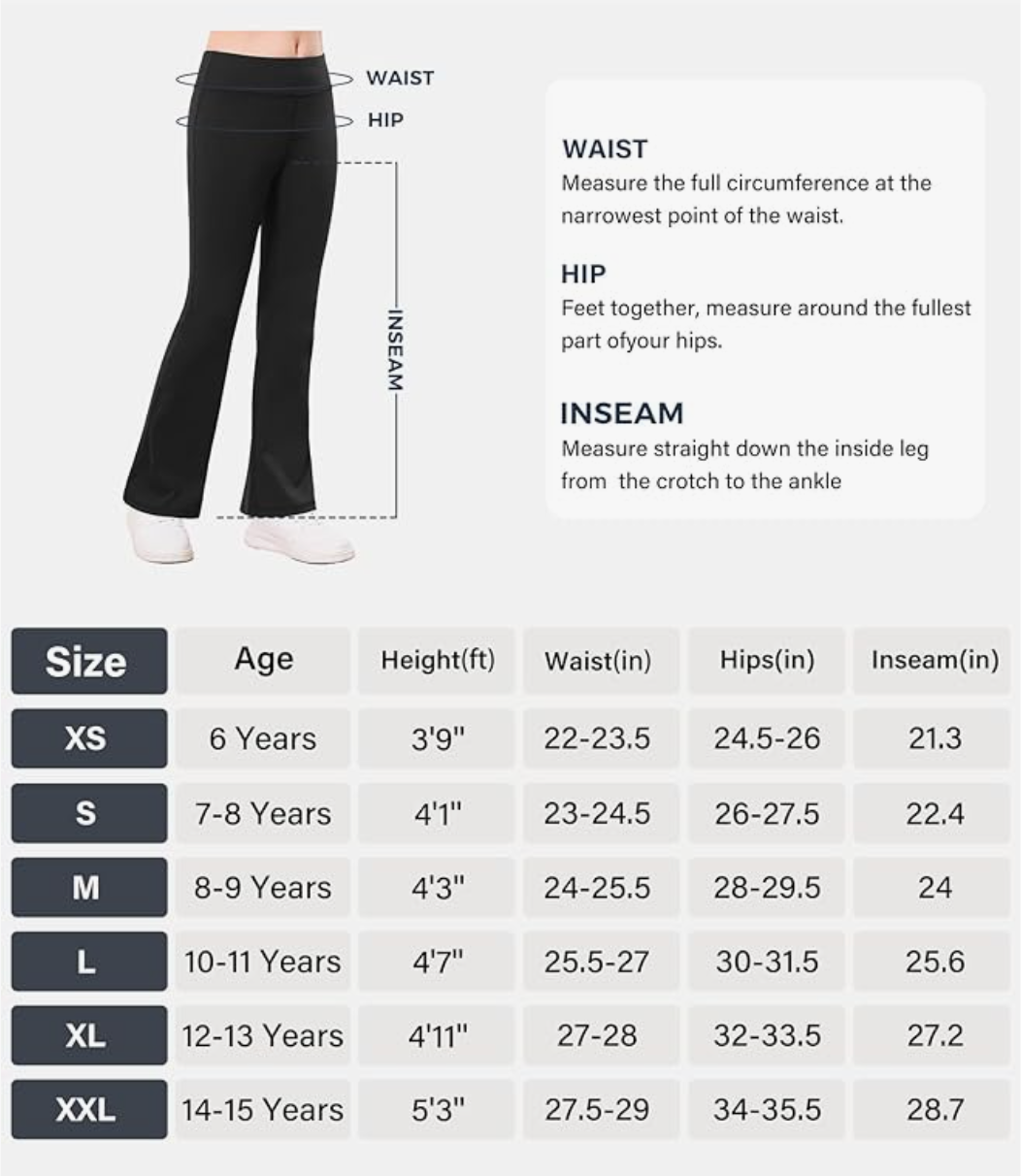 Youth Flared Leggings