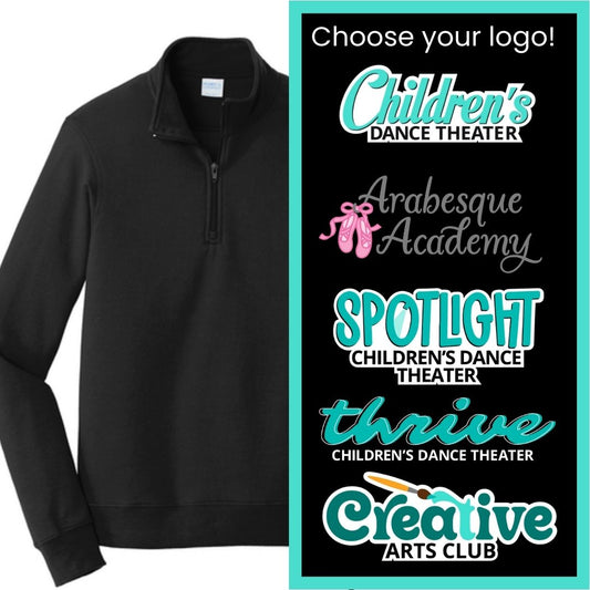 CDT Adult 1/4 Zip Sweatshirt