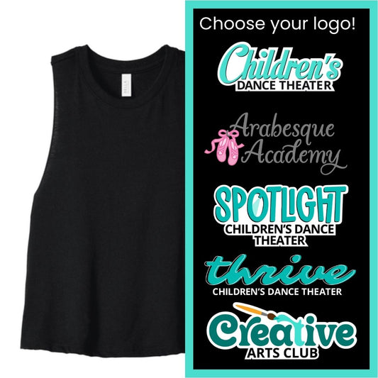 CDT Cropped Racerback Tank