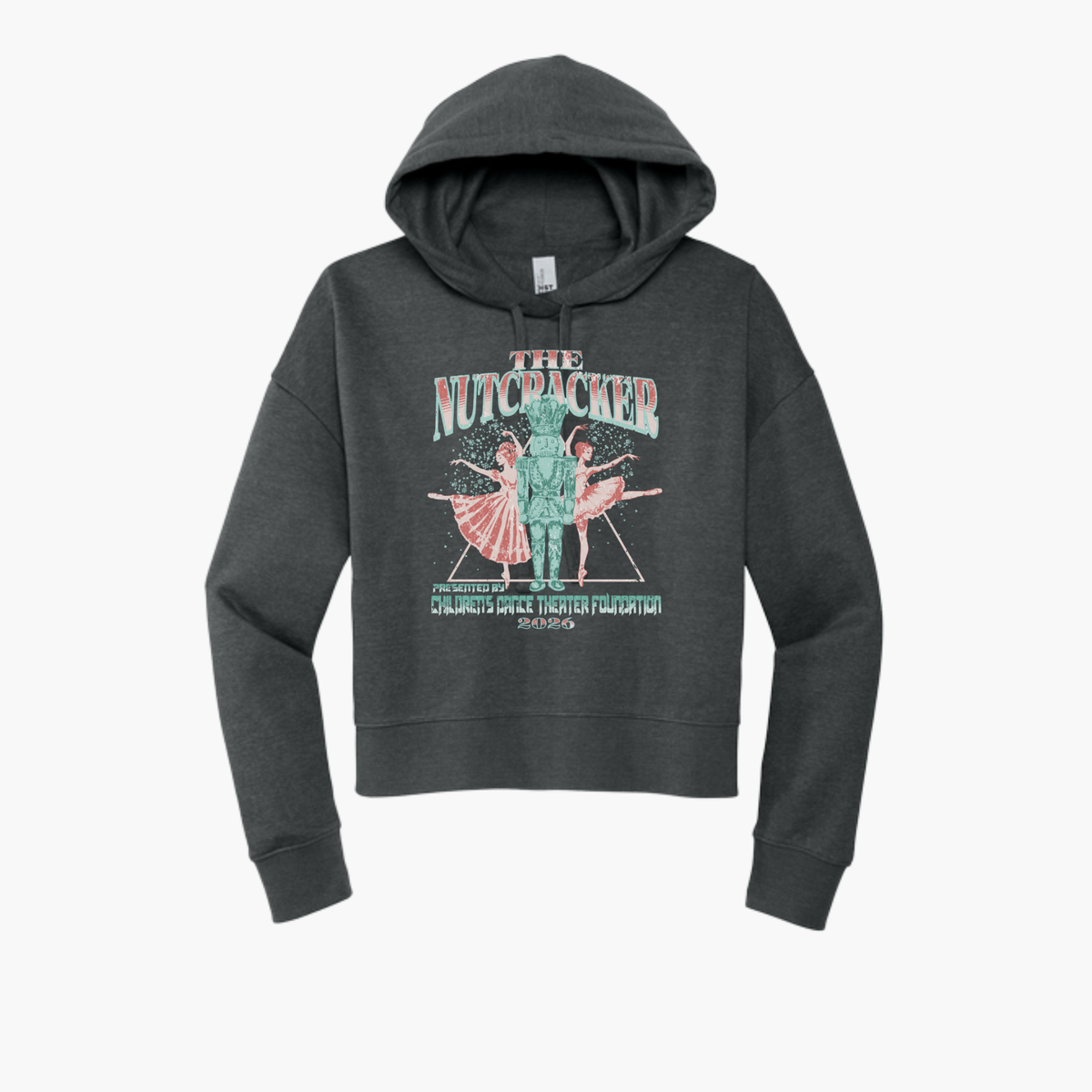 The Nutcracker 2026 Cropped Hooded Sweatshirt