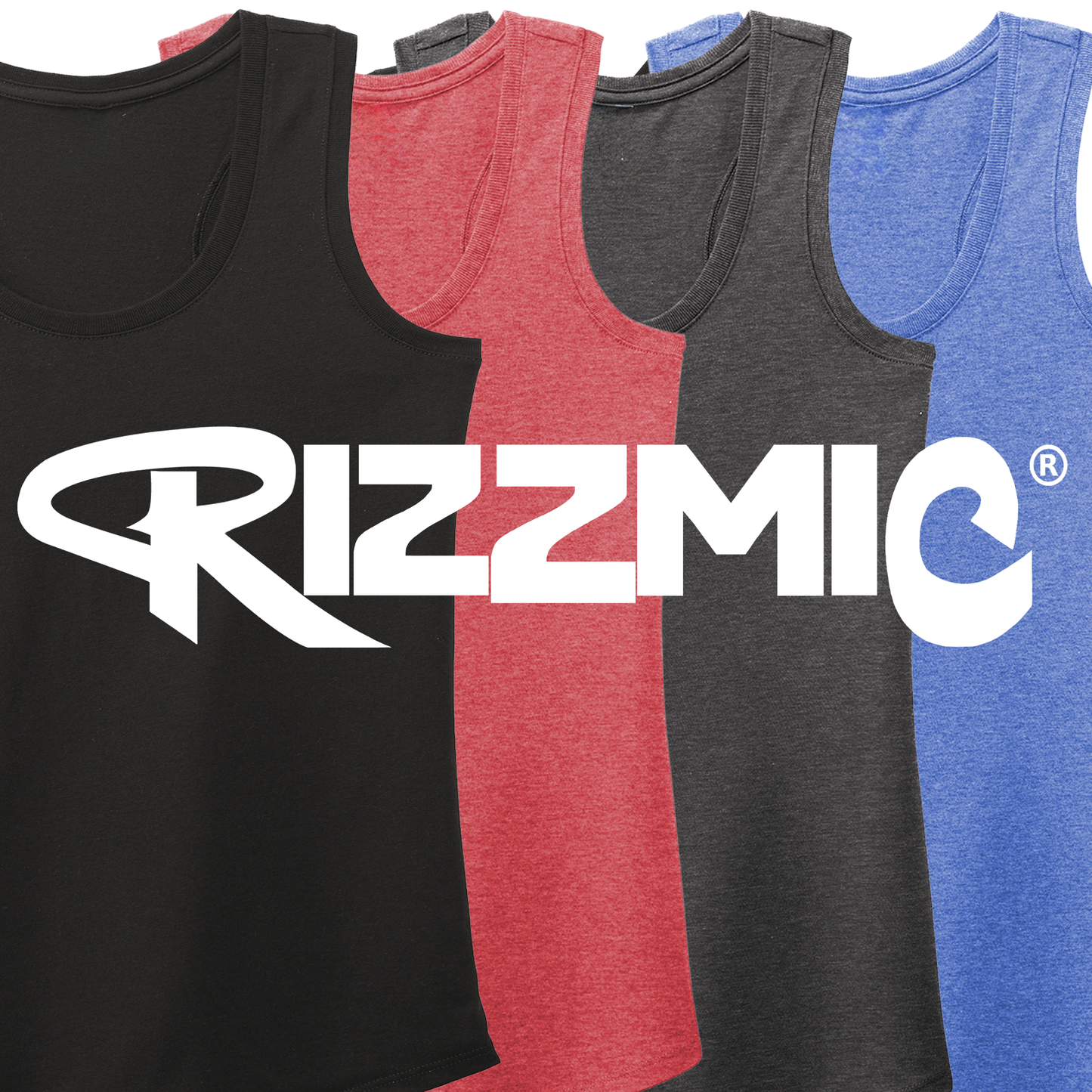 Rizzmic White Logo Tank