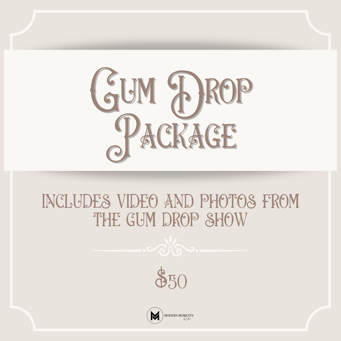 Gum Drop Package