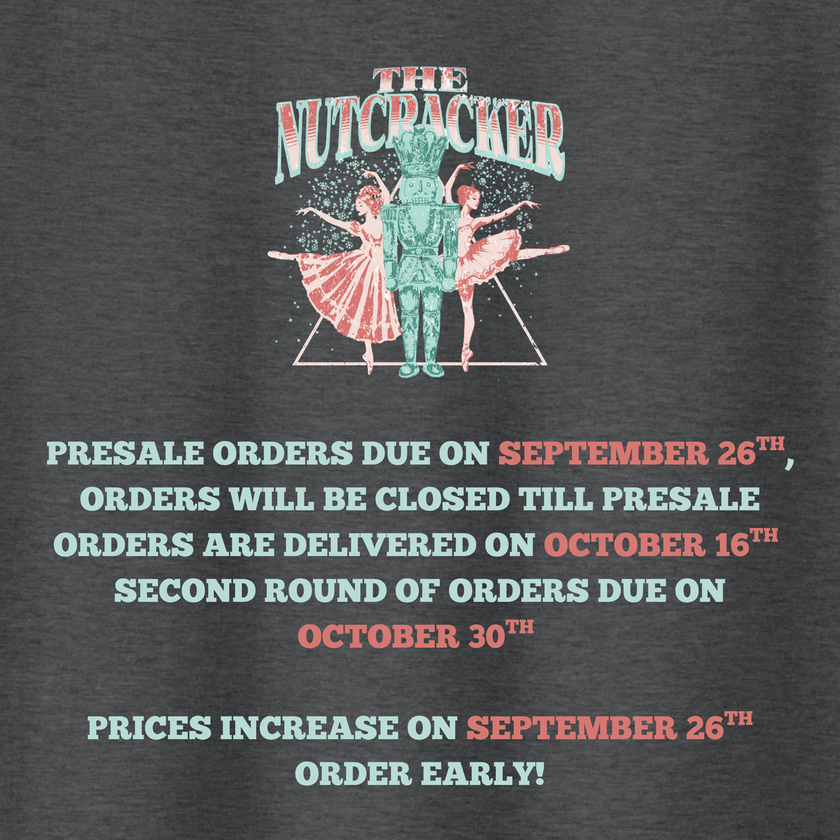 The Nutcracker 2026 Full Zip Sweatshirt