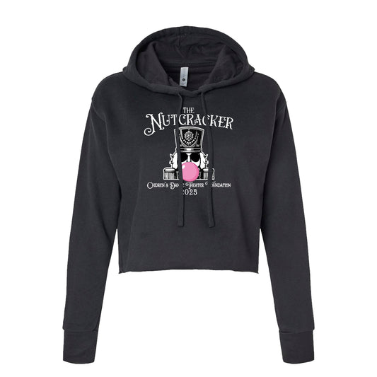 Nutcracker Cropped Hooded Sweatshirt