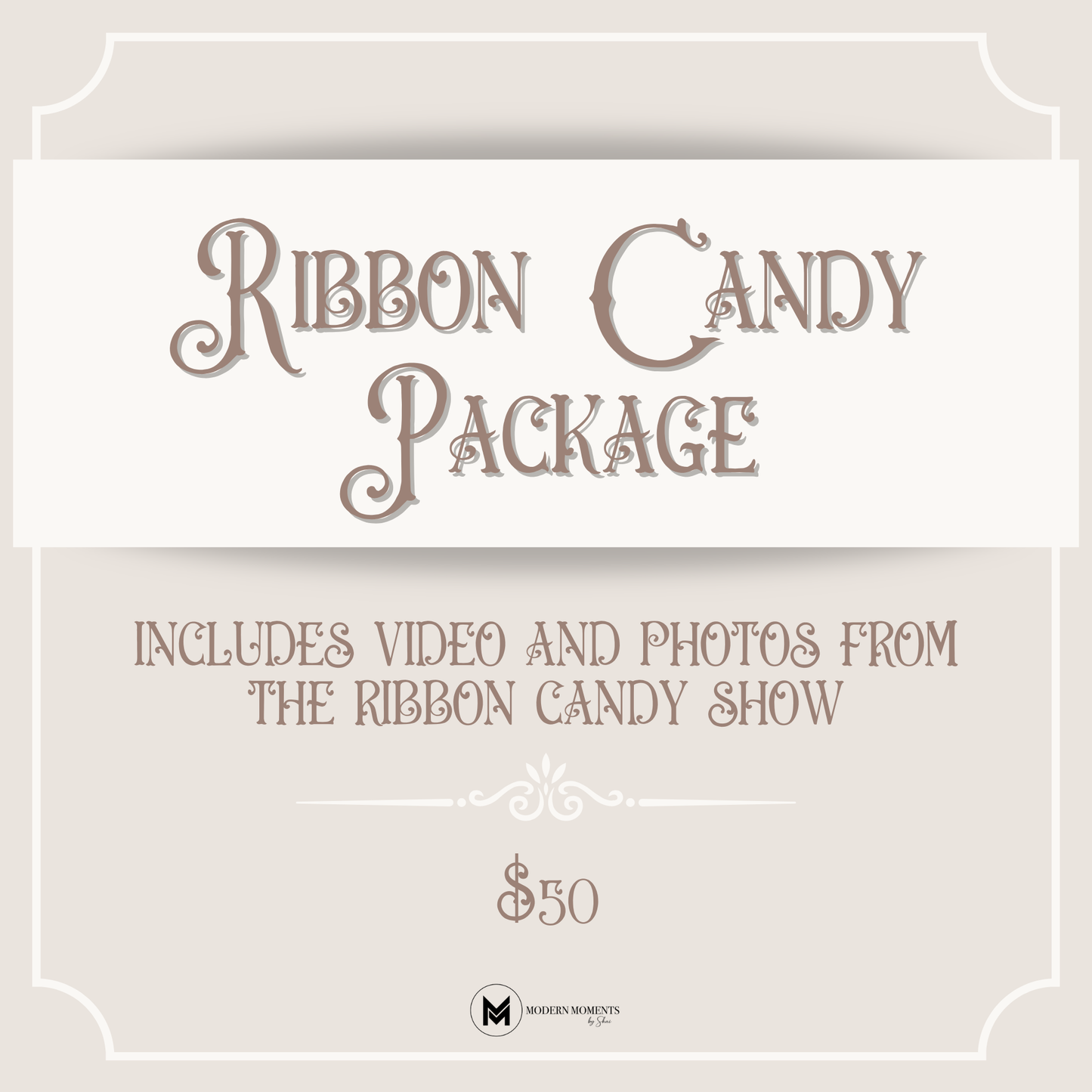 Ribbon Candy Package