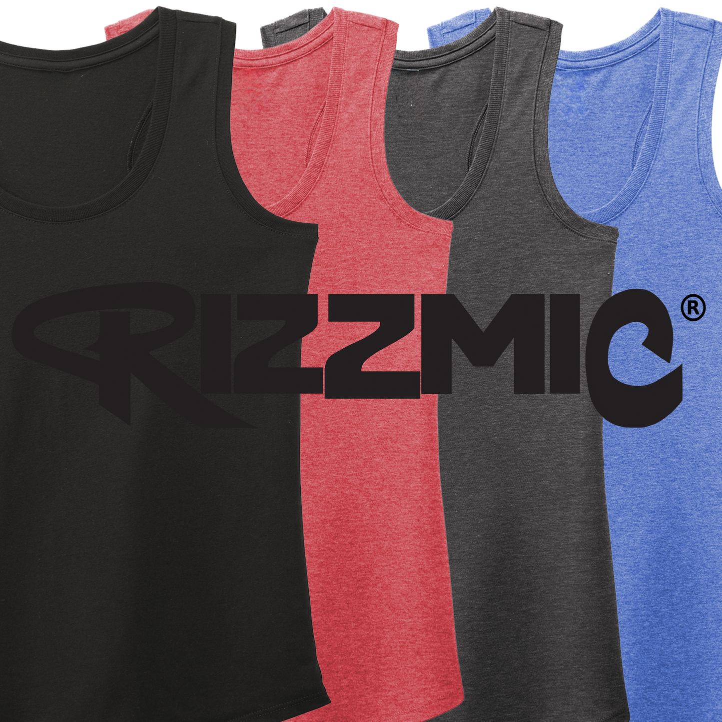 Rizzmic Black Logo Tank Top