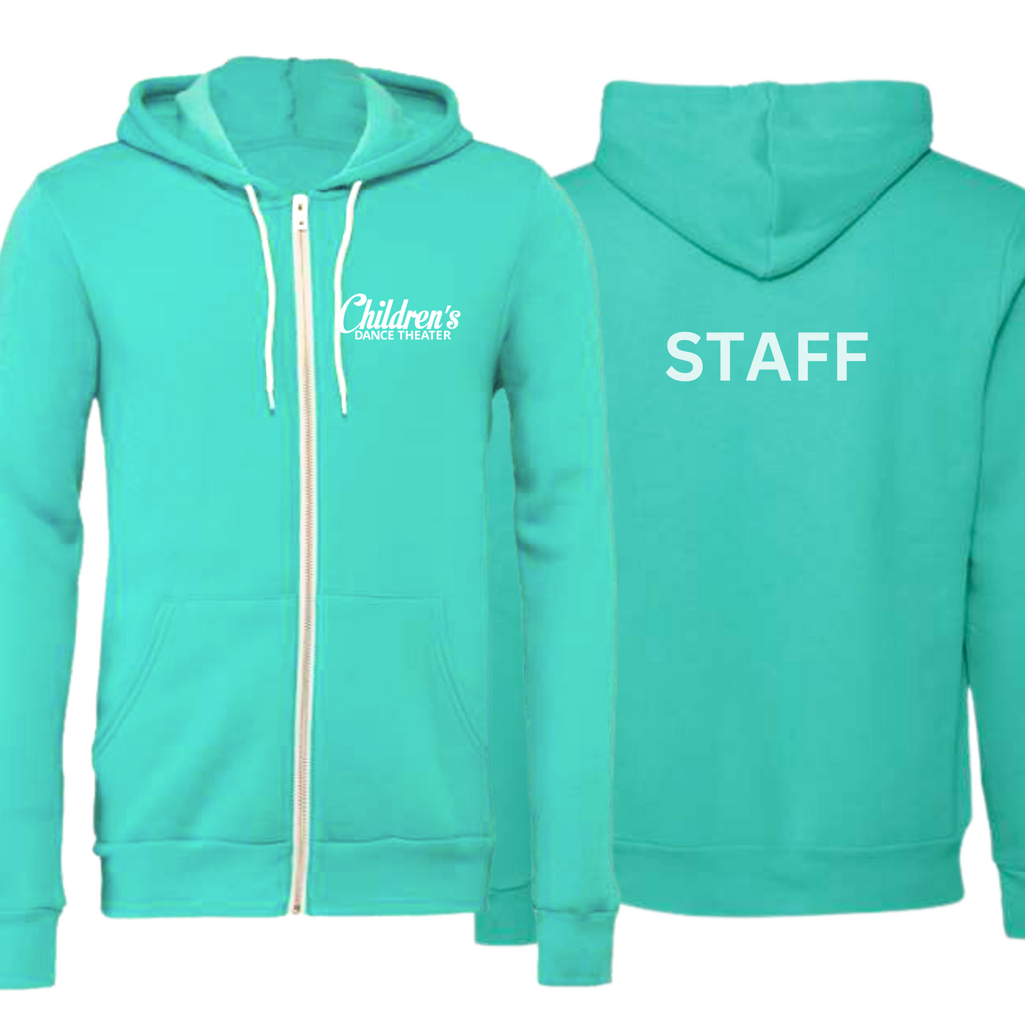 CDT Staff Fleece Full-Zip Hooded Sweatshirt